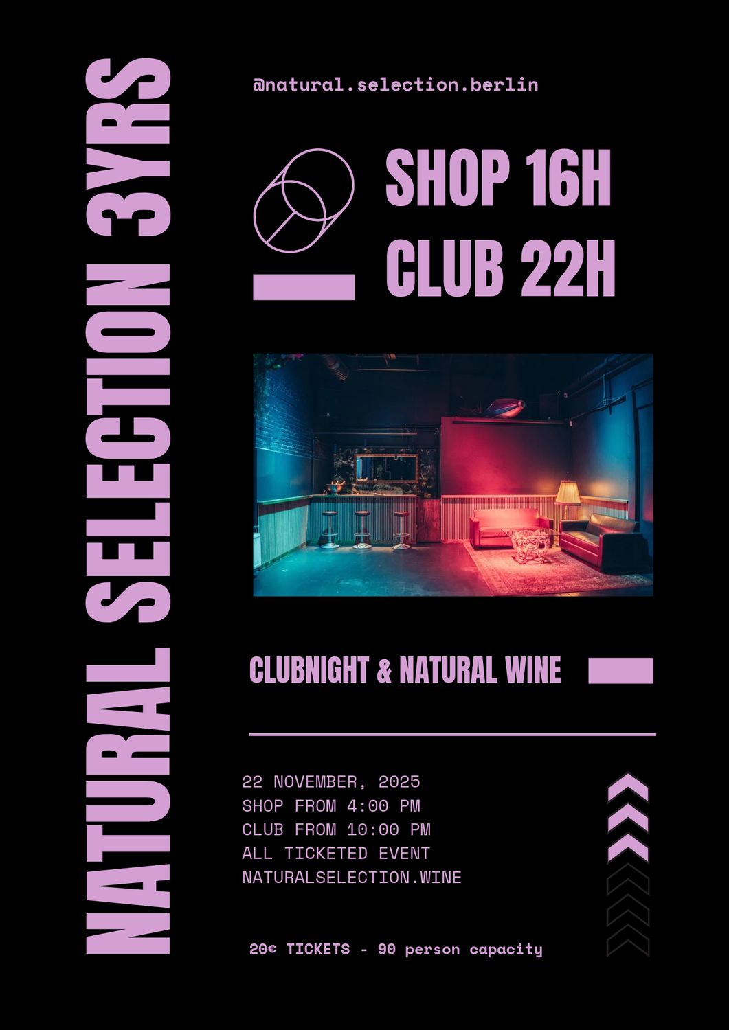 NATURAL SELECTION 3rd Birthday