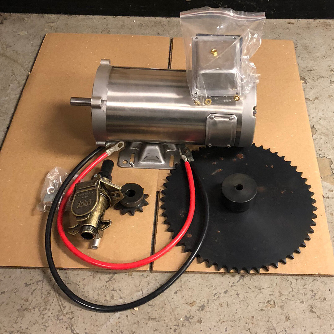 Electric sander conversion