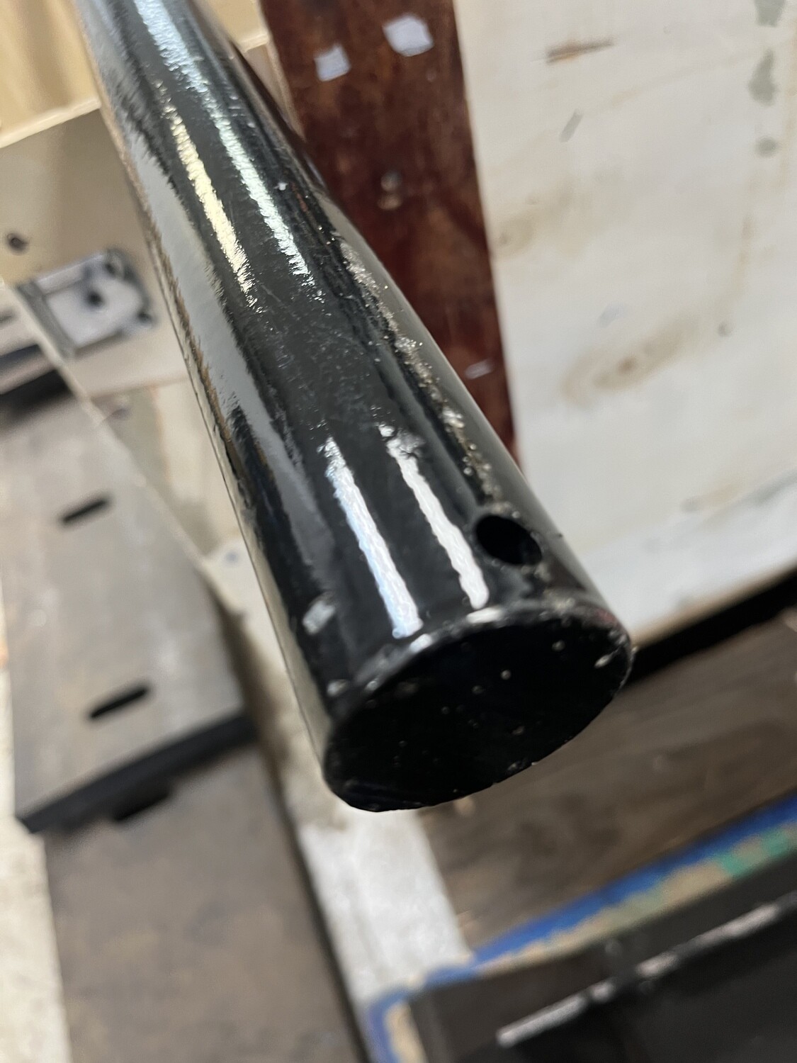Trailer ramp hinge pin