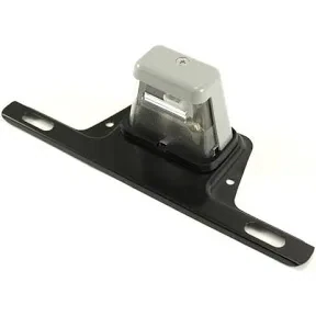 Trailer license plate light with bracket