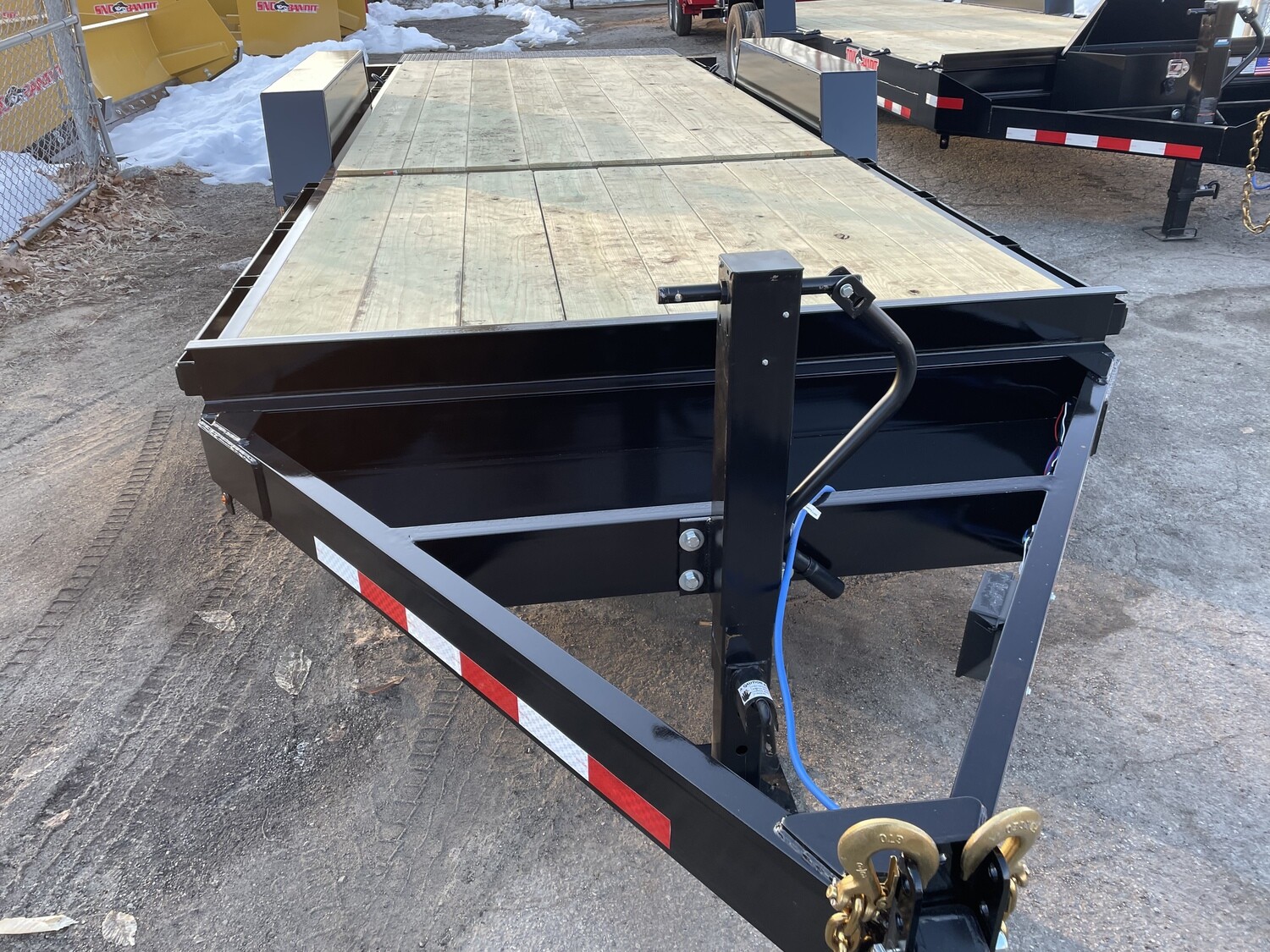 20 FT x 82” split tilt deck 14k GVW