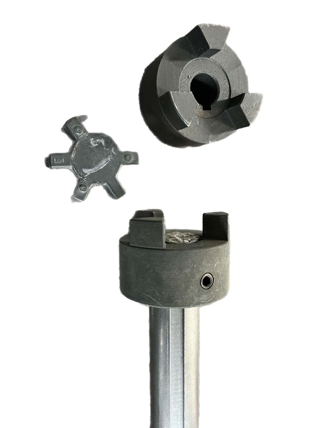 Spinner motor intermediate shaft and coupling kit