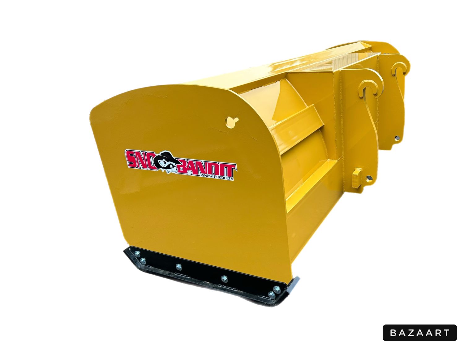 12 FT Loader snow pusher with Volvo coupler