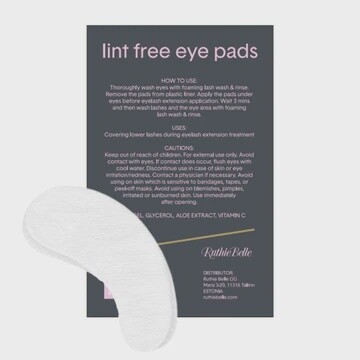 Lint free super thin eye pads RB
