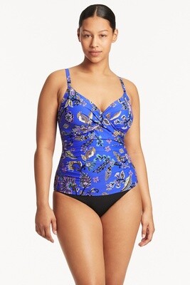 Sea Level Carnivale' Twist Front Dd/E Cup Tankini