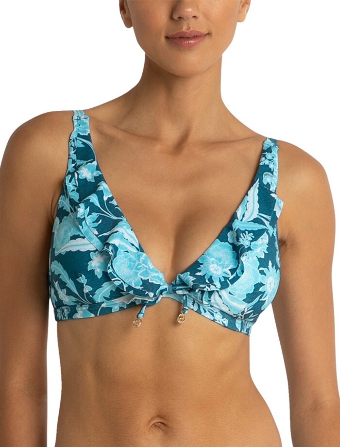 Sunseeker Tokyo Frill Bra - Denim
