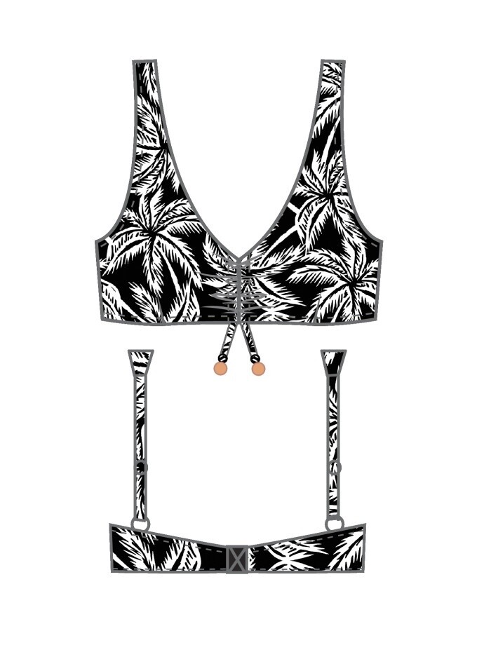 Baku Hot Tropics D-E U.W Bra