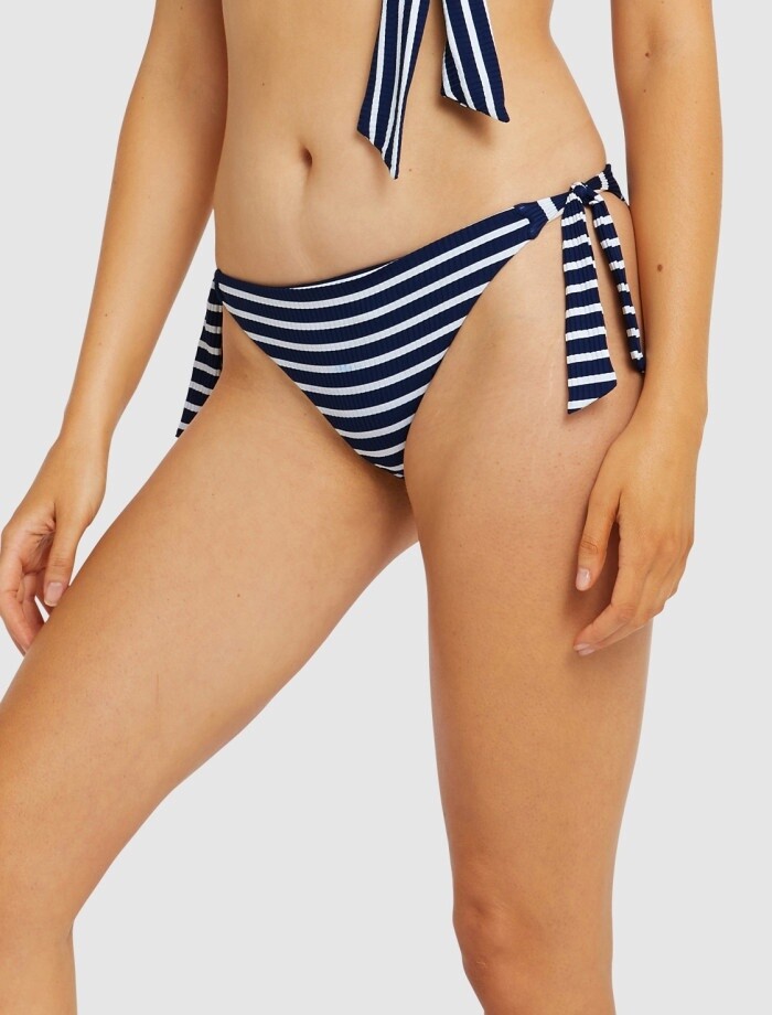 Baku Castaway Hipster Tie-Side Bikini Bottom