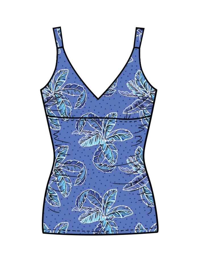 Baku Coral Coast D/E Underwire Singlet