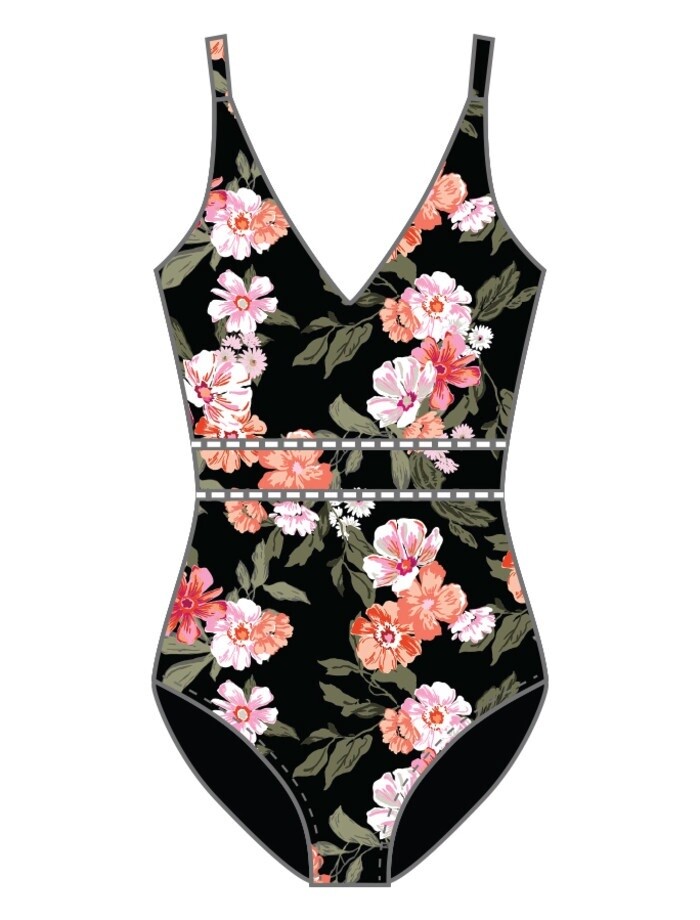 Baku Mauritius D/E Underwire One Piece