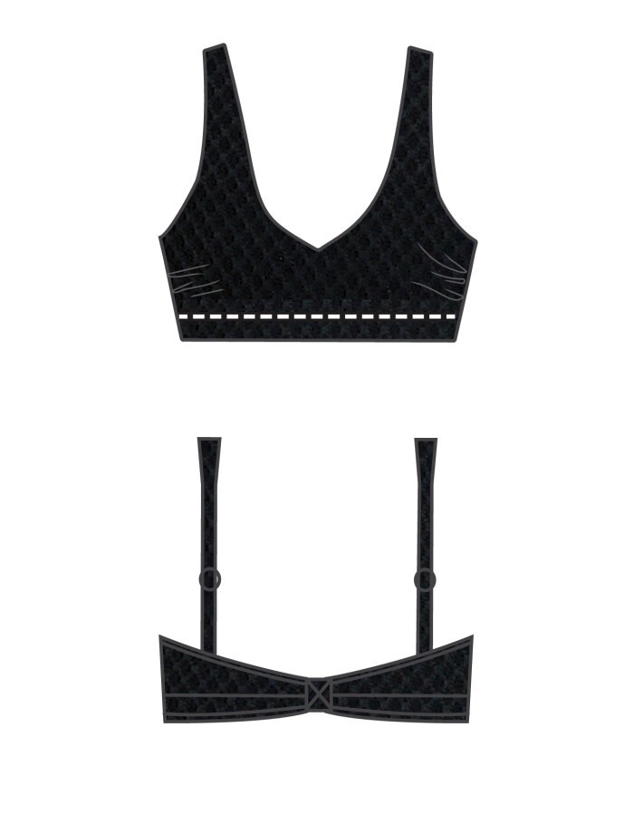 Baku Rococco Dd-E Bra