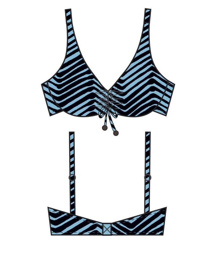 Baku Tidal Wave F Cup Bra