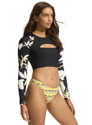 Seafolly Birds of Paradise Reversible High Cut Pant