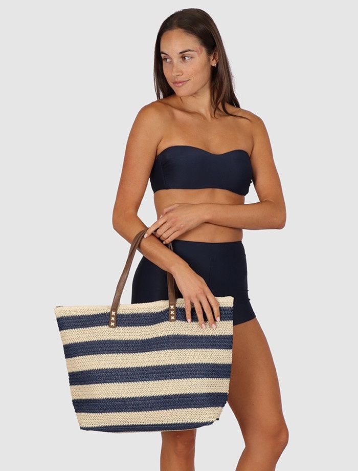 Baku Baku Striped Bag