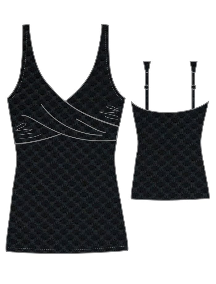 Baku Rococco Cross front D-E Singlet