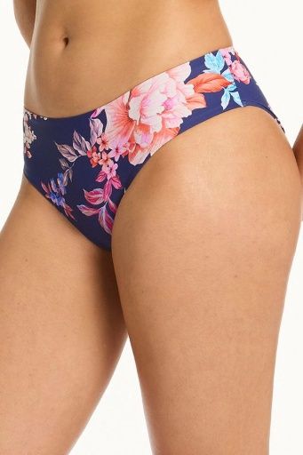 indochine mid bikini pant, Colour: french navy, Size: AU10/US6