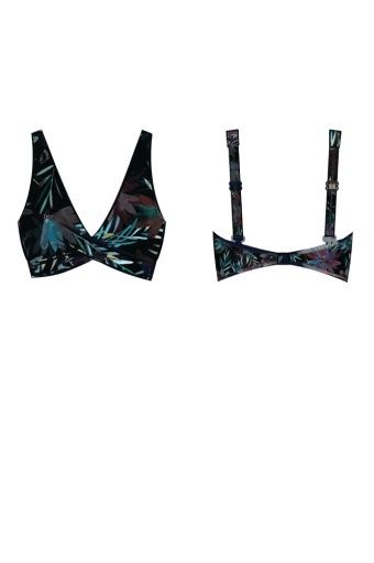 lunafleur delacroix cross over bikini top, Size: AU12/US8