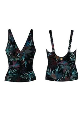 lunafleur delacroix cross over tankini top