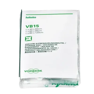 Confezione 3 sacchi sottovuoto Folletto (40x60, 60x95, 80x120)