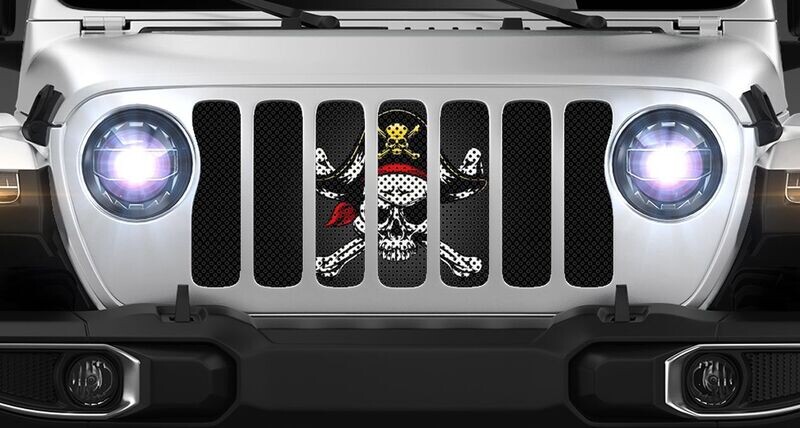 Jeep Grille Insert - Pirate Grille