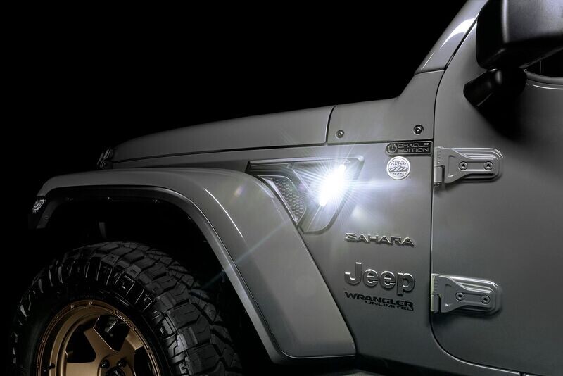 LED Fender Lighting to Fit Jeep Wrangler JK | Vehicle Lighting | SideTrack
