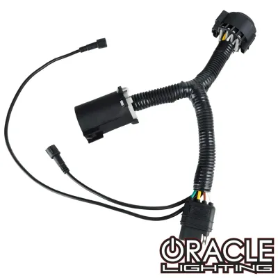 ORACLE LIGHTING 7 PIN TRAILER WIRING T-HARNESS ADAPTER PLUG