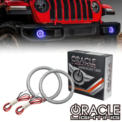 ORACLE LIGHTING 2018-2023 JEEP WRANGLER JL LED SURFACE MOUNT FOG LIGHT HALO KIT | ColorShift | No Controller ORACLE LIGHTING 2018-2023 JEEP WRANGLER JL LED SURFACE MOUNT FOG LIGHT HALO KIT | ColorShift | No Controller
