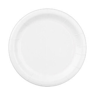 Paper Plates 10.5&#39;&#39;, Color: Frosty White, Size: 20pc