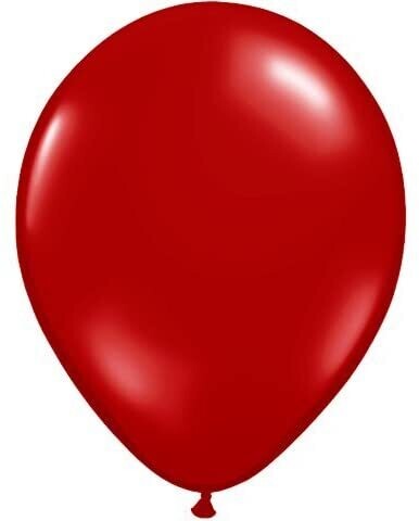 Latex Balloon 1 piece (Helium), Color: Ruby Red