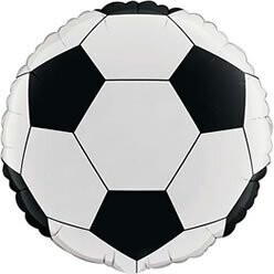 Foil Balloon-Soccer Ball-18&#39;&#39;