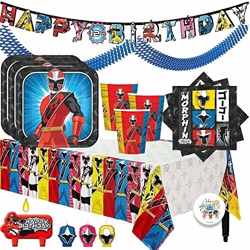 Power Rangers Party Supplies