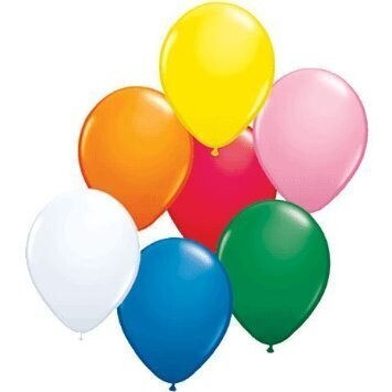 Latex Balloons-Assorted Colors-144pkg-9&quot;