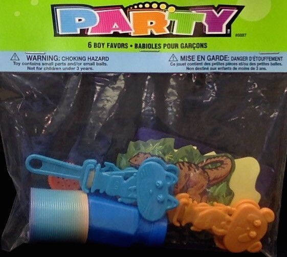 Party Favors- Boy or Girl Items- 6pcs