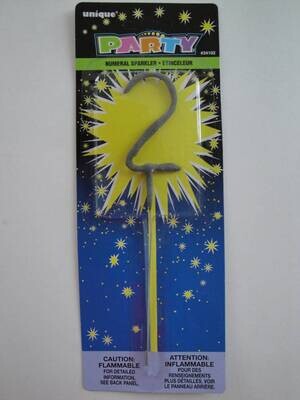 Sparkler-Numerical #2- 7&quot;