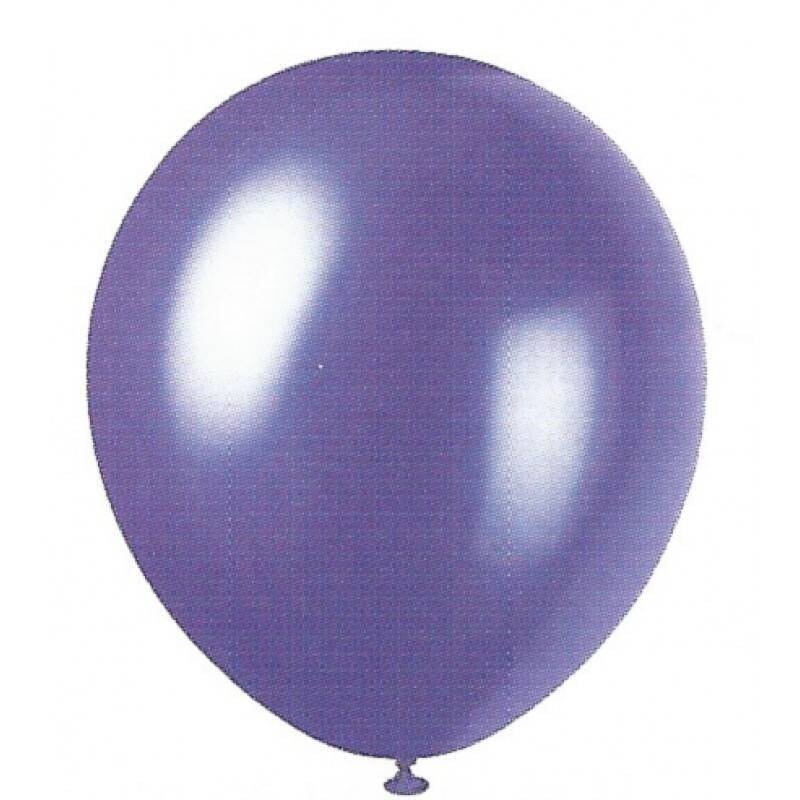 Balloons-Latex-Concord Purple Pearlized-12&#39;&#39;-8pk