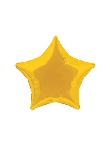 Foil Balloon - Star - Gold - 18&quot;