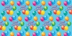 Gift Wrap-Birthday Jubilee-30&#39;&#39; x 5&#39;