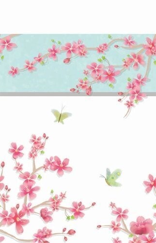 Plates-DN-Cherry Blossom Love-8pk-Paper - Discontinued