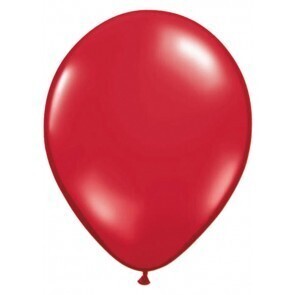 Latex Balloons-Frosted Red Pearlized-8pkg-12&quot;