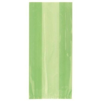 Loot Bags- Lime Green- 30pk (11.5&#39;&#39; x 5&#39;&#39;)