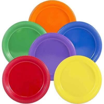 Plastic Plates 20pc