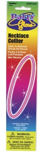 Necklace-Pink Glow-1pkg-20&quot;