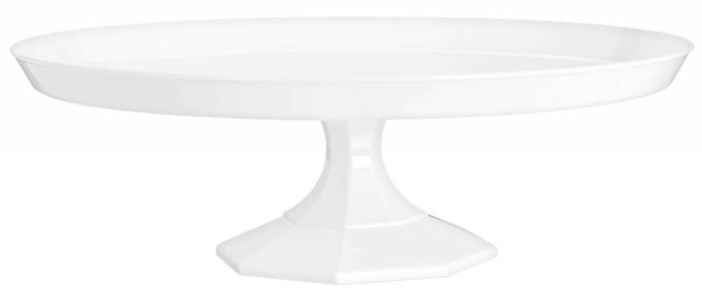 Cake Stand - White-13.5&#39;&#39;