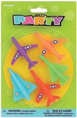 Party Favors- Jet Planes- 5pcs/3&quot;