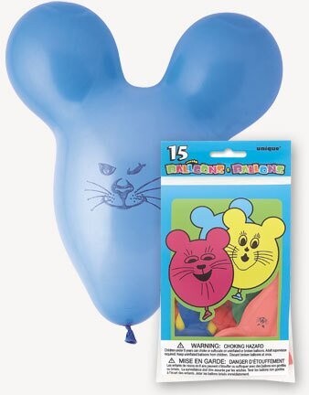Balloons-Latex-Mouse-15pk