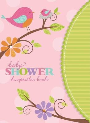 Keepsakes Book-Tweet Baby Girl-8.25&#39;&#39; x 6&#39;&#39;