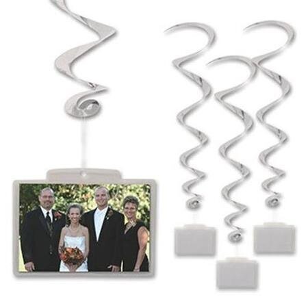 Danglers- Personalizable Silver whirls-3pk/40&#39;&#39;