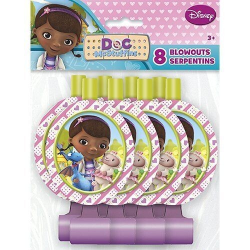 Blowouts-Doc Mcstuffins-8pk