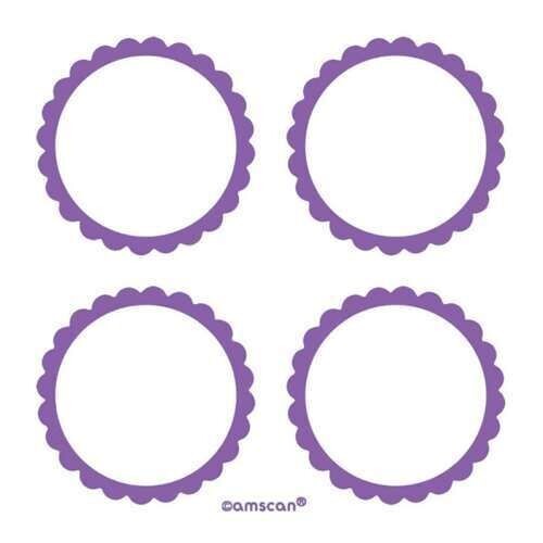 Labels -Purple-20pk/2&#39;&#39;