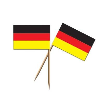 Flag Picks-Germany-50pkg-2.5&quot;